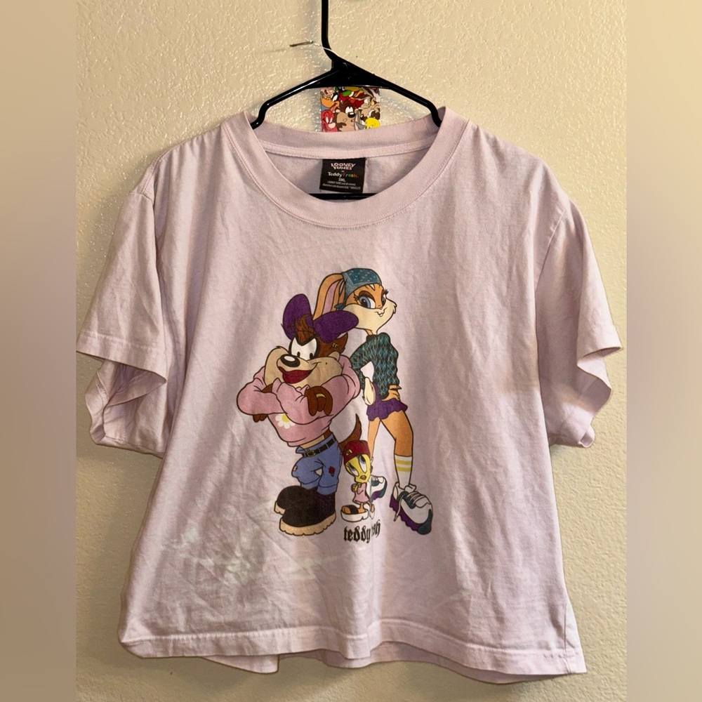 Teddy Fresh x Looney Tunes 3XL cropped tee